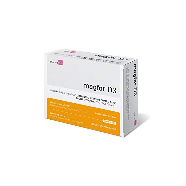 Pharma Mum Magfor d3 14 bustine 70 g integratore alimentare