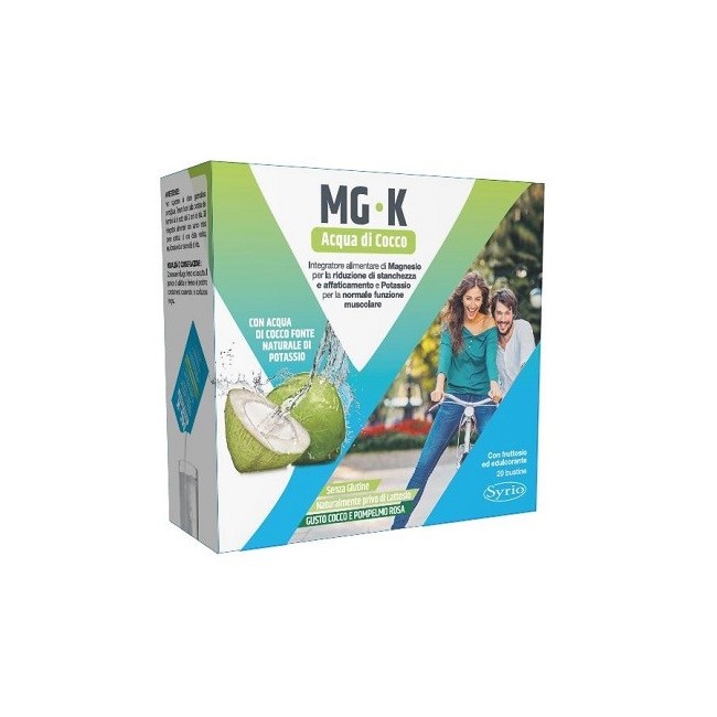 Mg-k acqua di cocco 20 bustine integratore alimentare