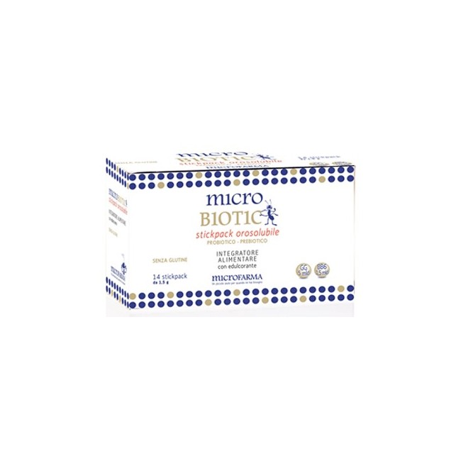 Microbiotic stick pack 14 bustine integratore alimentare