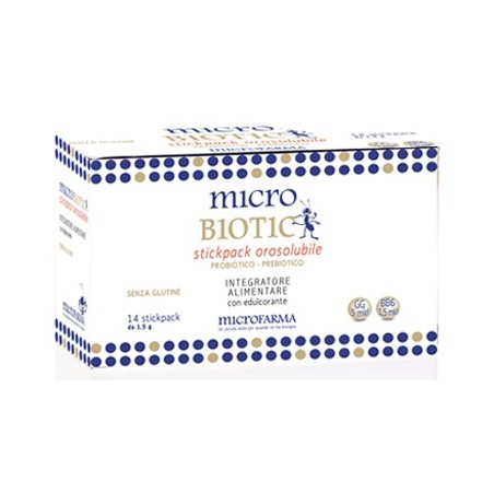 Microbiotic stick pack 14 bustine integratore alimentare