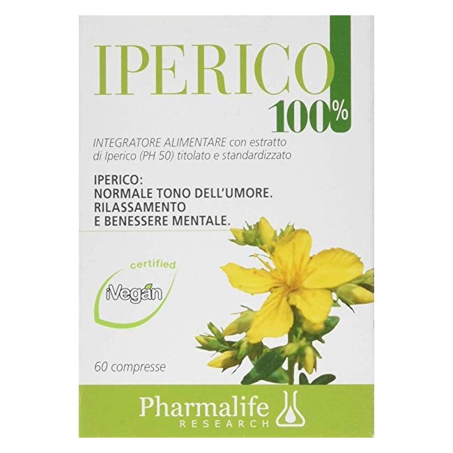 Pharmalife Iperico 100% 60 compresse integratore alimentare