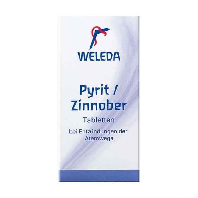 Weleda Pyrit zinnober 80 compresse rimedio omeopatico