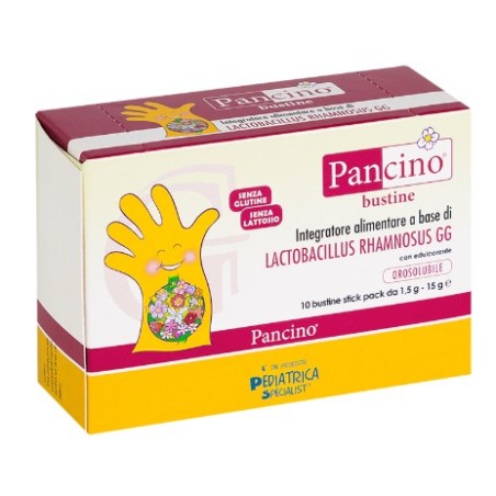 Pancino 10 bustine integratore di probiotici per bambini