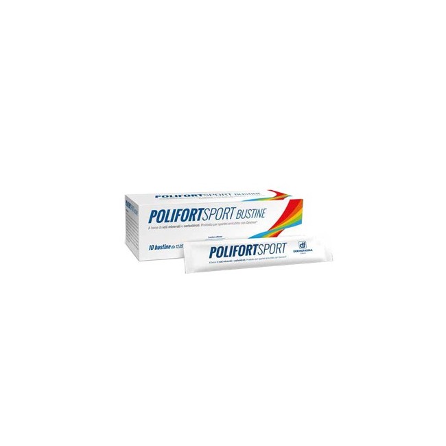 Dermofarma Polifort sport 10 bustine integratore alimentare