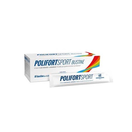 Dermofarma Polifort sport 10 bustine integratore alimentare