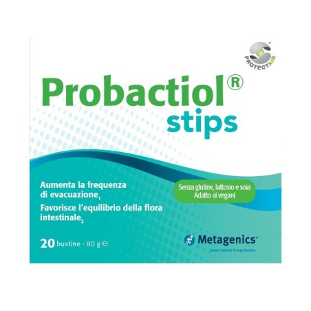 Probactiol stips  20 bustine integratore di FOS e inulina