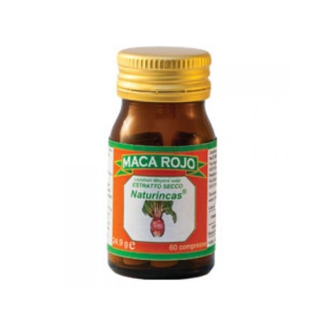 Naturincas Maca Rojo Estratto Secco 60 Compresse