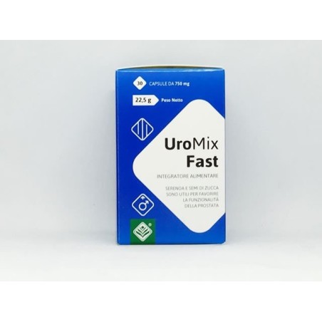 Uromix fast 30 capsule integratore alimentare per la prostata