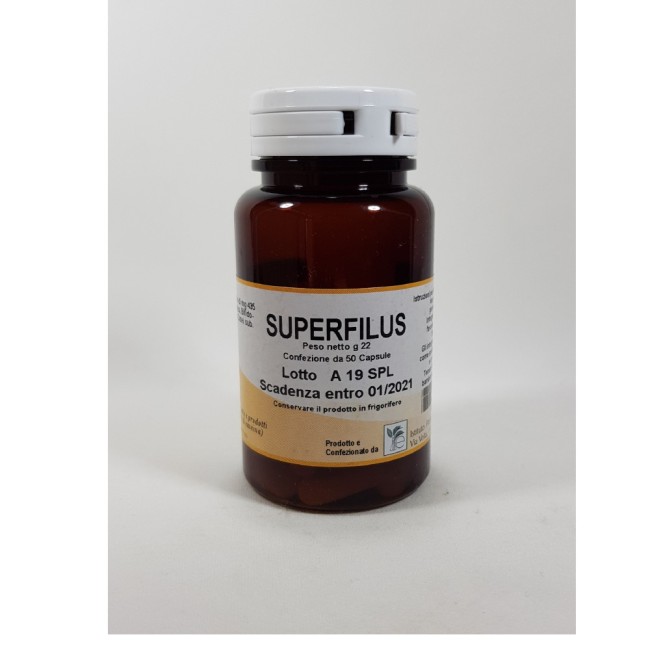 Superfilus 50 capsule 22 g integratore di fermenti lattici