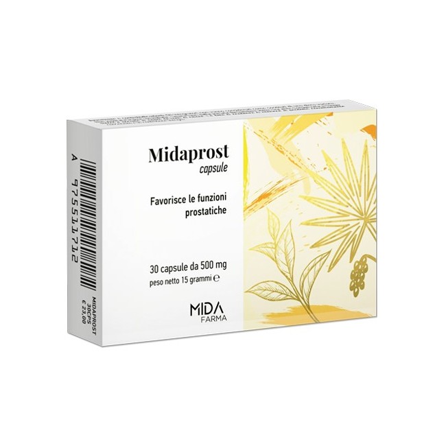 Midaprost 30 capsule integratore alimentare per la prostata