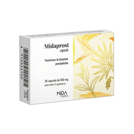 Midaprost 30 capsule integratore alimentare per la prostata