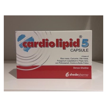 Shedir Cardiolipid 5 30 capsule integratore per il colesterolo