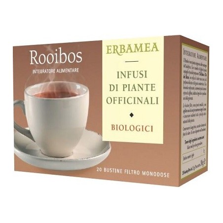 Erbamea Rooibos tea 20 bustine filtro senza caffeina