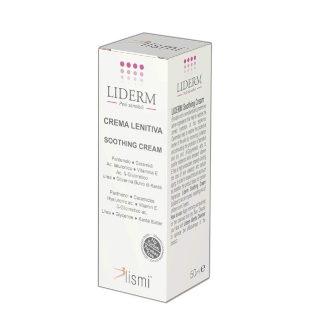 Liderm crema lenitiva per pelli sensibili ed arrossate 50 ml