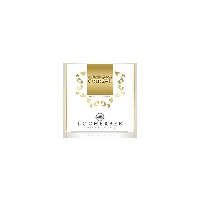 Locherber crema gold 24k antirughe con effetto nutriente 50ml