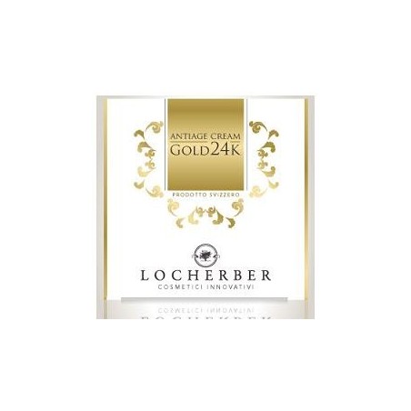 Locherber crema gold 24k antirughe con effetto nutriente 50ml