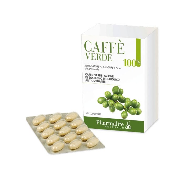 Pharmalife Caffe' verde 45 compresse integratore alimentare