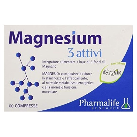 Pharmalife Magnesium 3 attivi 60 compresse integratore