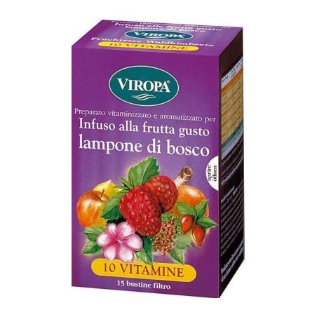 Viropa 10 vitamine lampone infuso 15 bustine