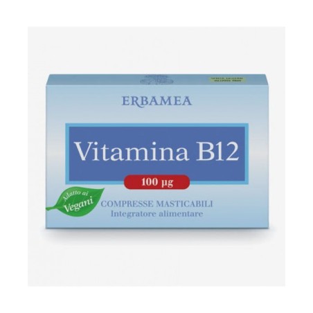 Erbamea Vitamina b12 integratore 90 compresse masticabili