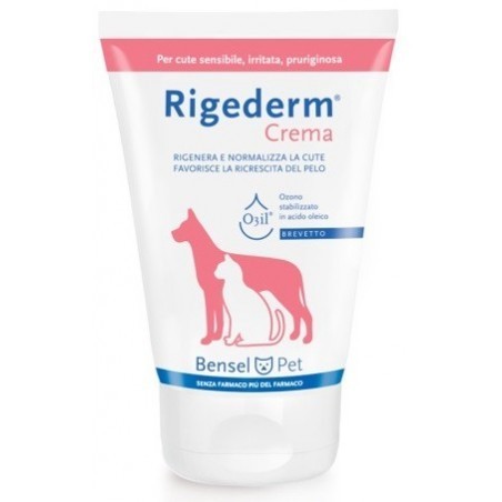 Bensel Pharma Rigederm crema rigenerante cute di cani e gatti 100 ml