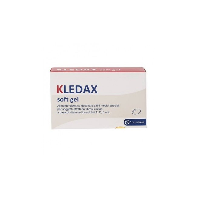 Kledax softgel 30 capsule integratore alimentare per la fibrosi cistica