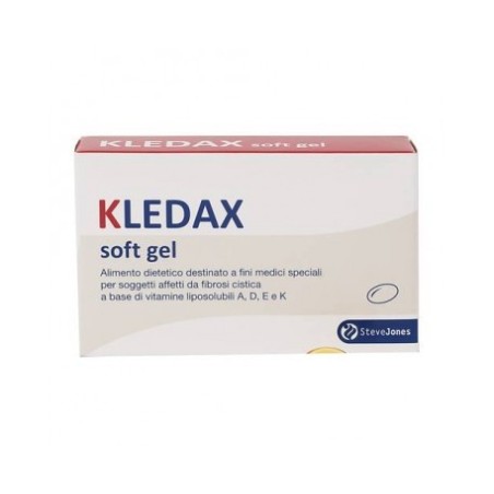 Kledax softgel 30 capsule integratore alimentare per la fibrosi cistica