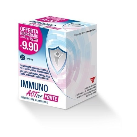 Immuno active forte 30 capsule integratore alimentare