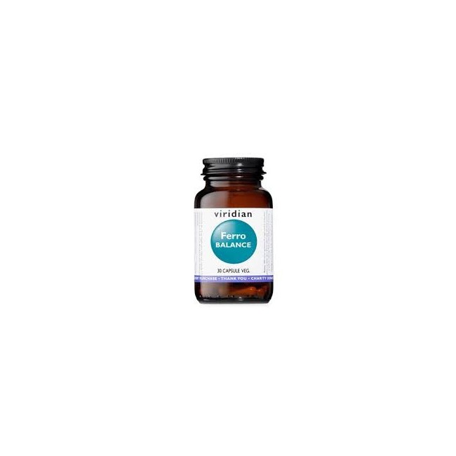 Natur Viridian ferro balance 30 capsule integratore alimentare