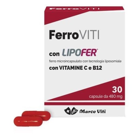 Marco Viti Ferroviti forte 30 capsule integratore alimentare