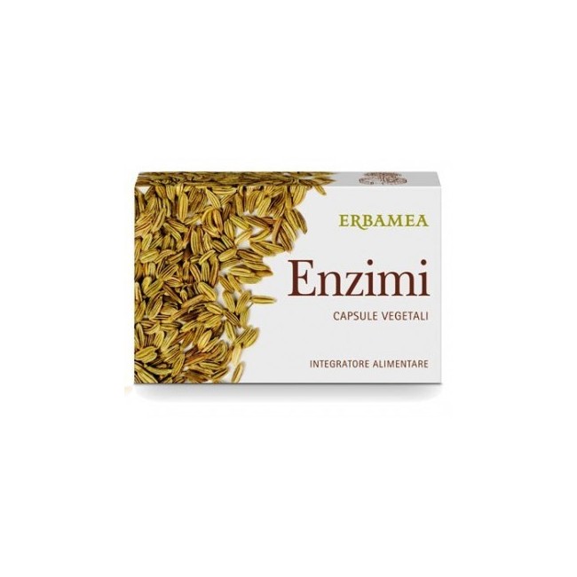 Erbamea Enzimi integratore alimentare 24 capsule vegetali