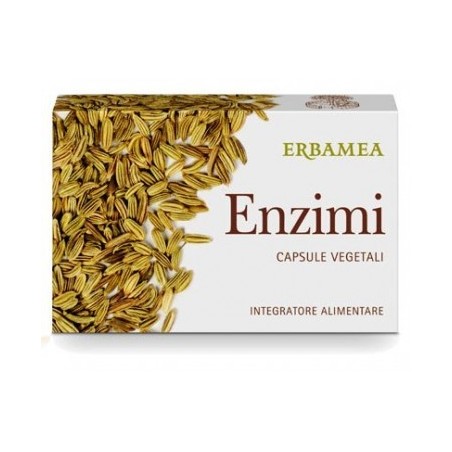 Erbamea Enzimi integratore alimentare 24 capsule vegetali