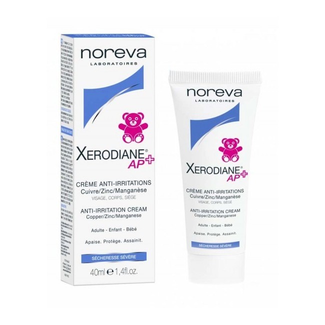 Xerodiane ap+ crema antiirritante per la pelle dei bambini 40 ml