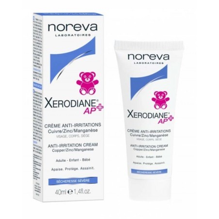 Xerodiane ap+ crema antiirritante per la pelle dei bambini 40 ml