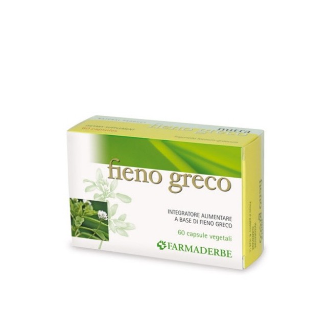 Farmaderbe Fieno greco 60 capsule 34,2 g