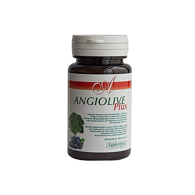 Ergolive Angiolive plus integratore alimentare 60 capsule