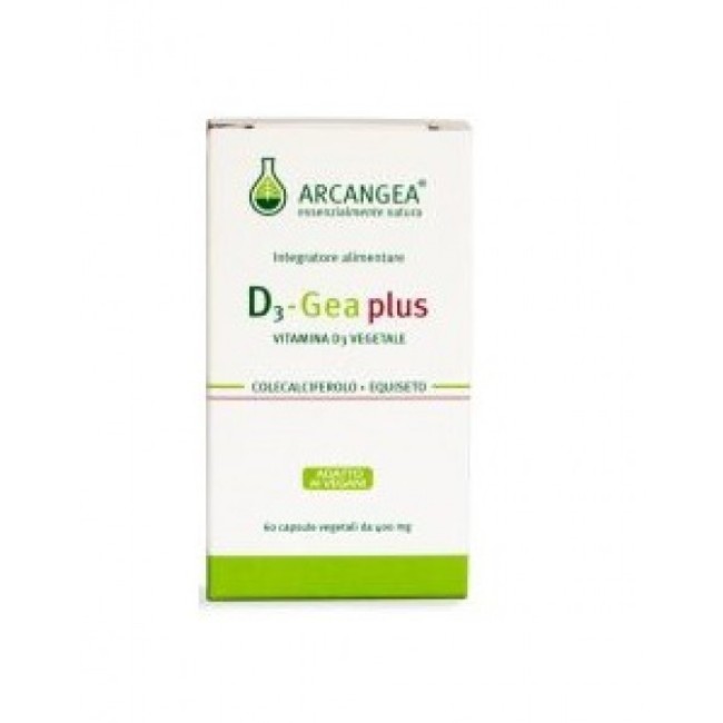 Arcangea D3 gea plus integratore alimentare 60 capsule