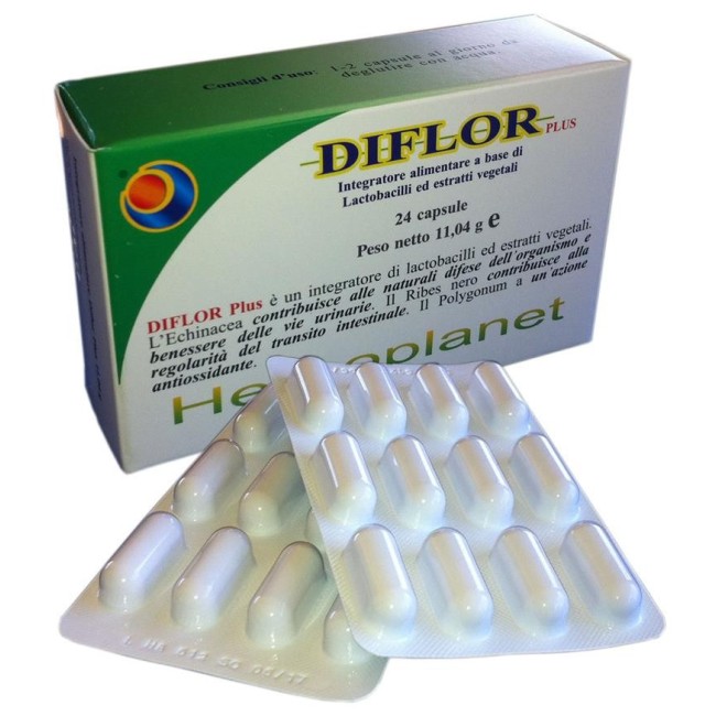 Herboplanet Diflor plus 24 capsule integratore alimentare