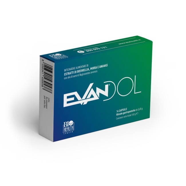 Biohealth Italia Evandol 14 capsule integratore alimentare