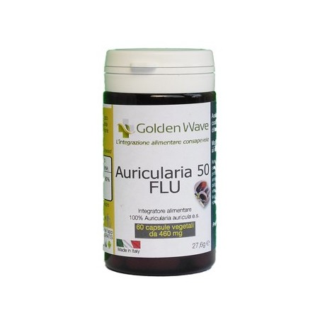 Golden wave Auricularia 50 flu 60 capsule integratore alimentare