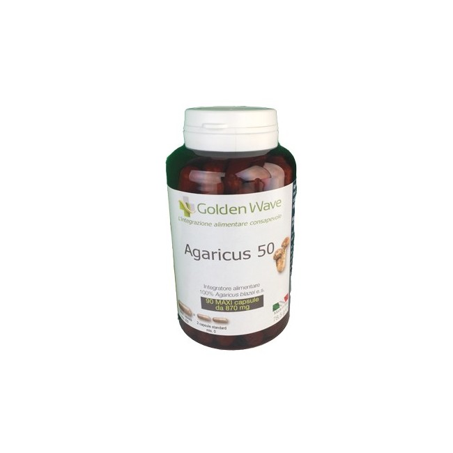 Golden wave Agaricus 50 60 capsule integratore alimentare