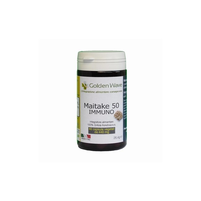 Golden wave Maitake 50 immuno 60 capsule 