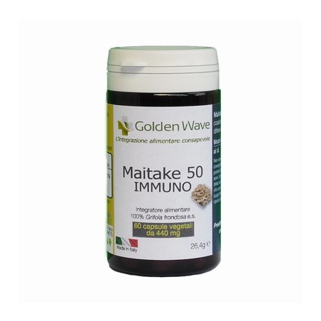 Golden wave Maitake 50 immuno 60 capsule 