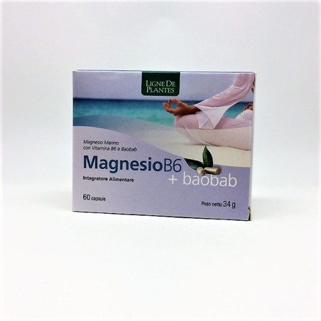 Natura service Magnesio b6 + baobab integratore 60 capsule