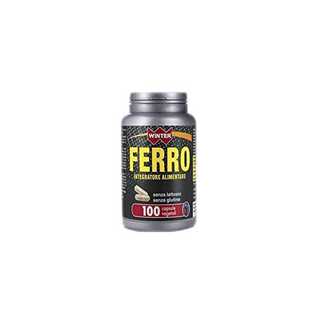 Winter ferro 100 capsule vegetali integratore alimentare