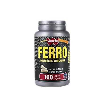 Winter ferro 100 capsule vegetali integratore alimentare