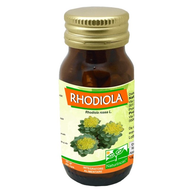 Rhodiola naturincas estratto secco integratore 60 capsule