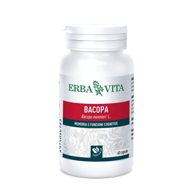 Erba vita Bacopa integratore alimentare 60 capsul