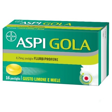 Aspi Gola 16 Pastiglie Limone E Miele