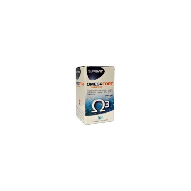 Omegafort supravit 60 capsule integratore alimentare